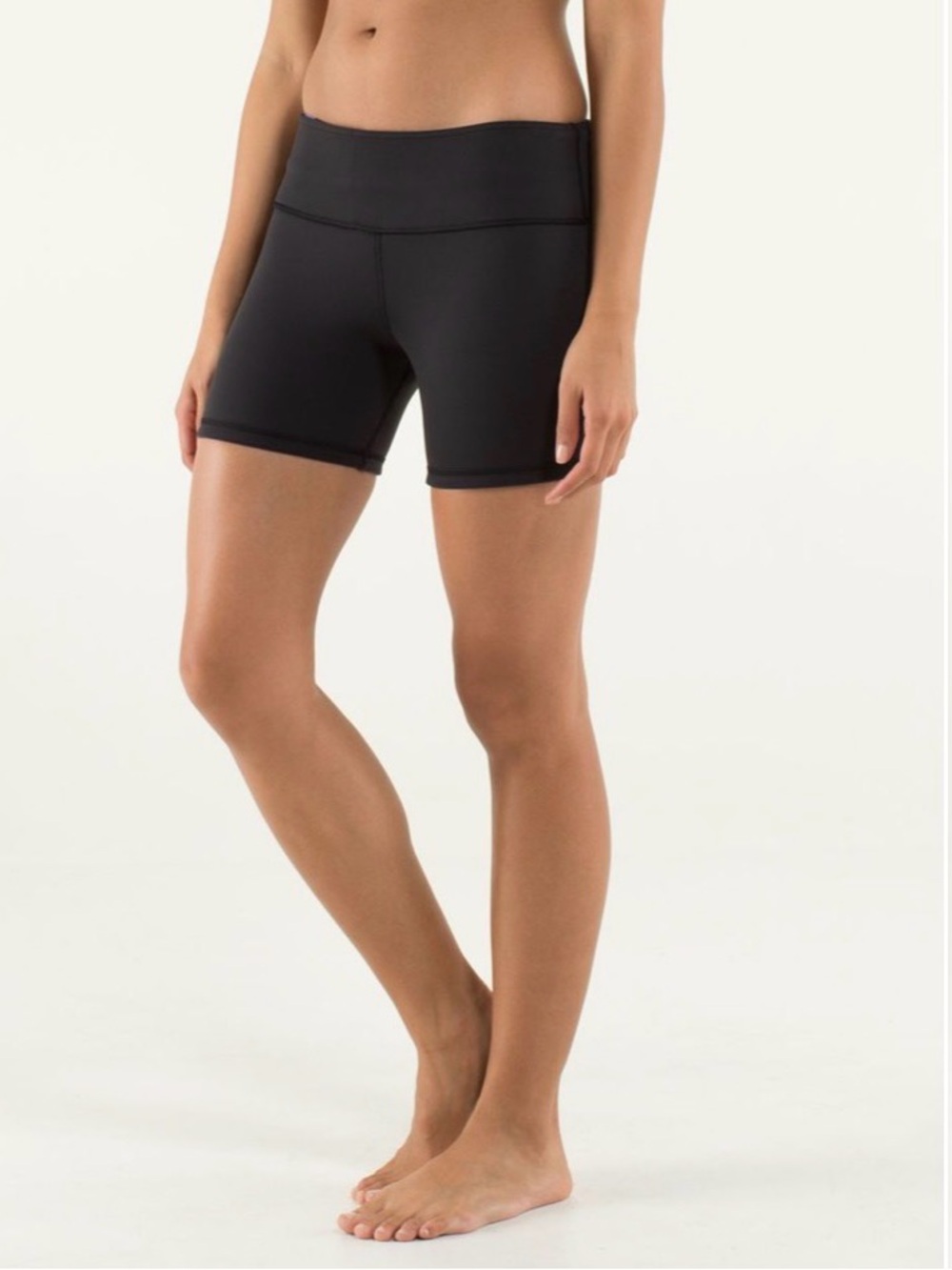 Lululemon Reverse Groove Shorts Deep Zinfandel Stripe Women’s Size 6 - Picture 2 of 10